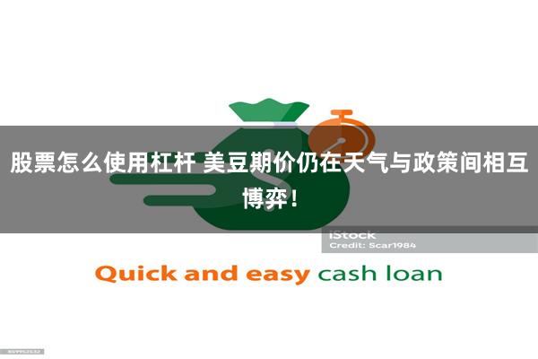 股票怎么使用杠杆 美豆期价仍在天气与政策间相互博弈！