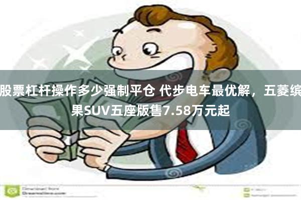 股票杠杆操作多少强制平仓 代步电车最优解，五菱缤果SUV五座版售7.58万元起