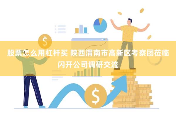 股票怎么用杠杆买 陕西渭南市高新区考察团莅临闪开公司调研交流