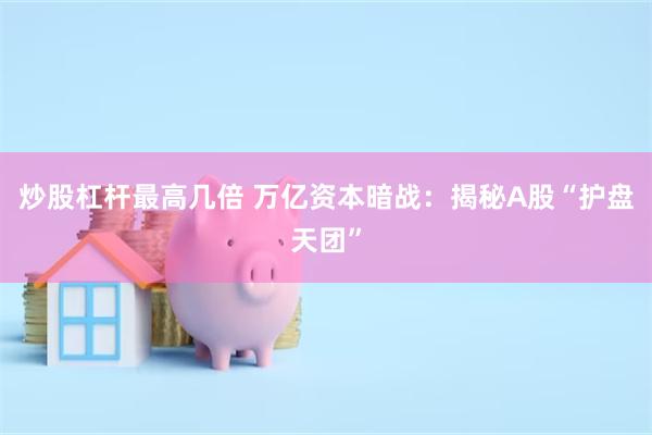 炒股杠杆最高几倍 万亿资本暗战：揭秘A股“护盘天团”
