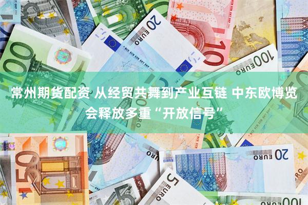 常州期货配资 从经贸共舞到产业互链 中东欧博览会释放多重“开放信号”